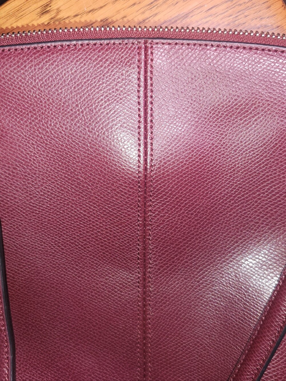 Coach Christie Carryall Brown Leather Satchel Shoulder Bag - Picture 9 of 12